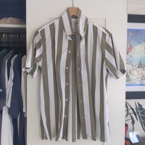 Green Stripe BR Slim Fit